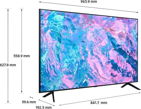 Produktbild Samsung UE43CU7170U (43", CU7170, LED, 4K, 2023)
