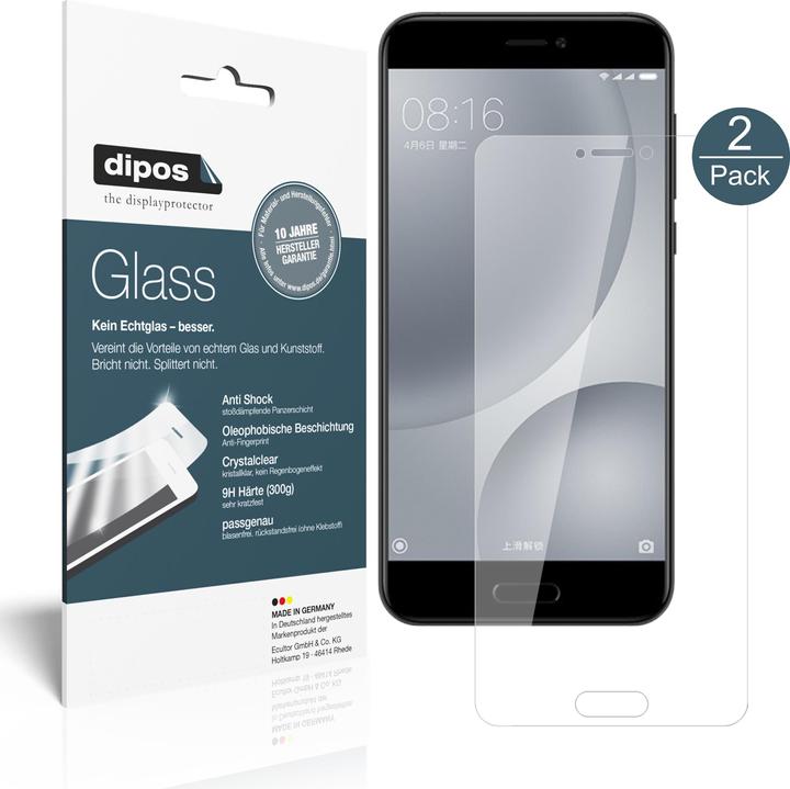 Immagine prodotto Dipos Pellicola Protettiva Anti-Shock (2 Pezzo/i, Xiaomi Mi 5c)