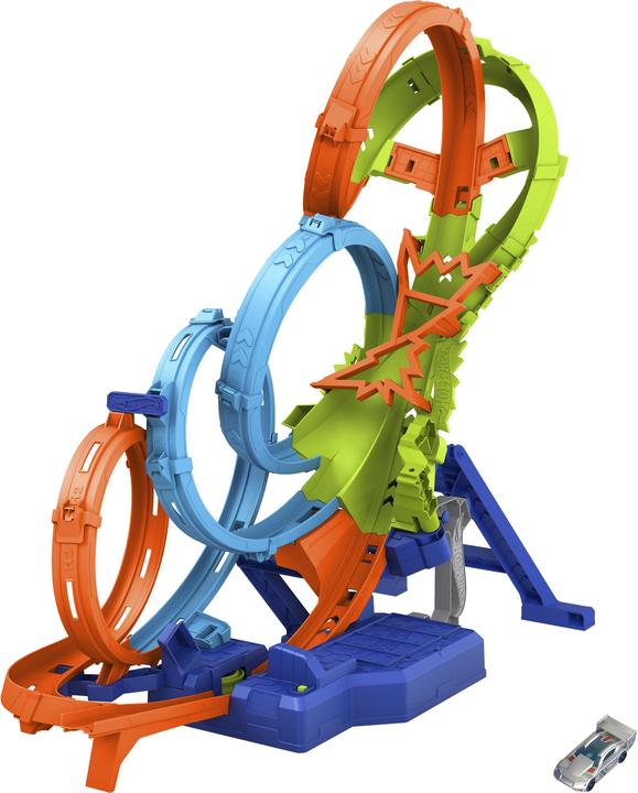 Immagine prodotto Hot Wheels Azione 4 Loopings Crash Danger