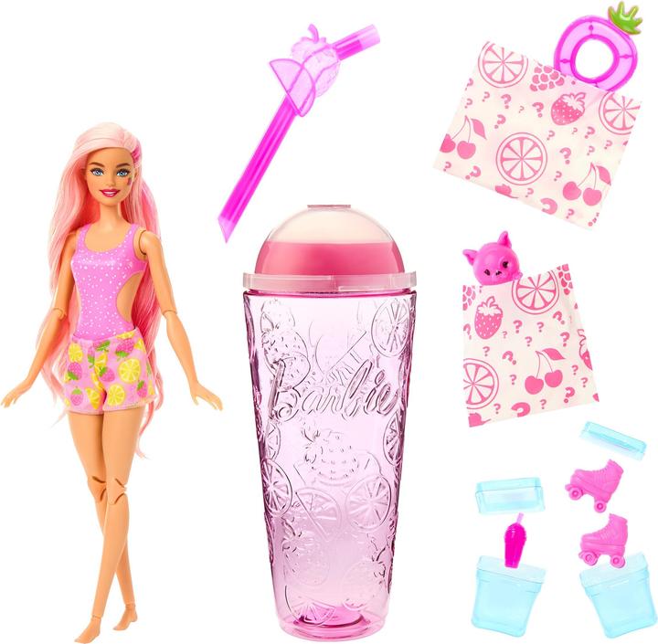 Produktbild Barbie Pop. Reveal Juicy Fruits Serie - Erdbeerlimonade