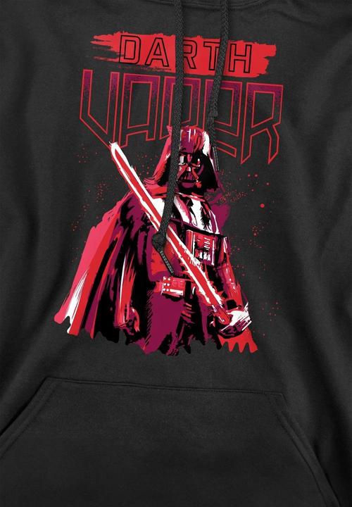 Immagine prodotto Star Wars Felpa con Cappuccio Darth Vader Verniciato Uomo (M)