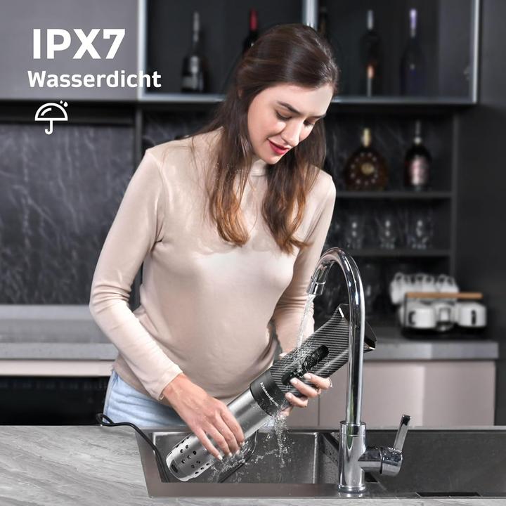 Produktbild KitchenBoss Sous Vide Garer Stick Wi-Fi mit App-Steuerung