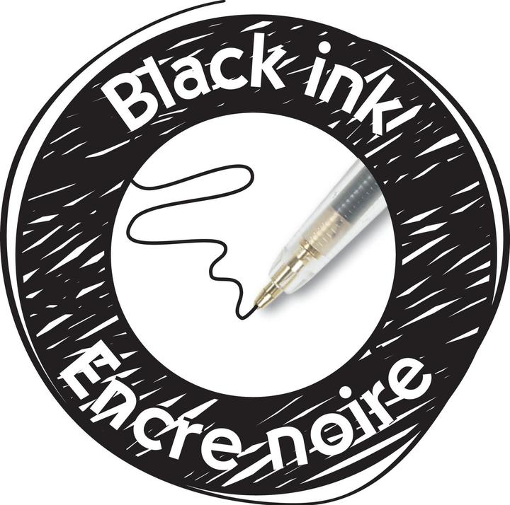 Produktbild Bic Kugelschreiber 0.32 mm, 50 Stück, Schwarz (Schwarz, Transparent, 50 x)