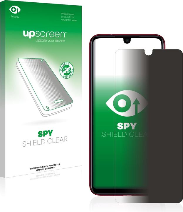 Productafbeelding upscreen Spy Shield Privacy Film (1 Stuk, Xiaomi Redmi 7)