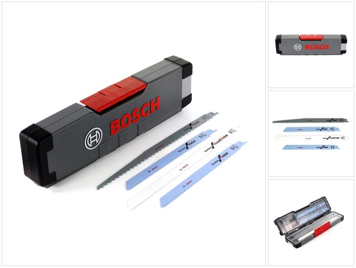 Produktbild Bosch Professional Zubehör 20-tlg. Säbelsägeblatt-Set, ToughBox für Wood and Metal
