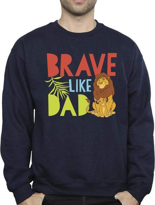 Image du produit Disney - Sweat THE LION KING BRAVE LIKE DAD - Homme (M)