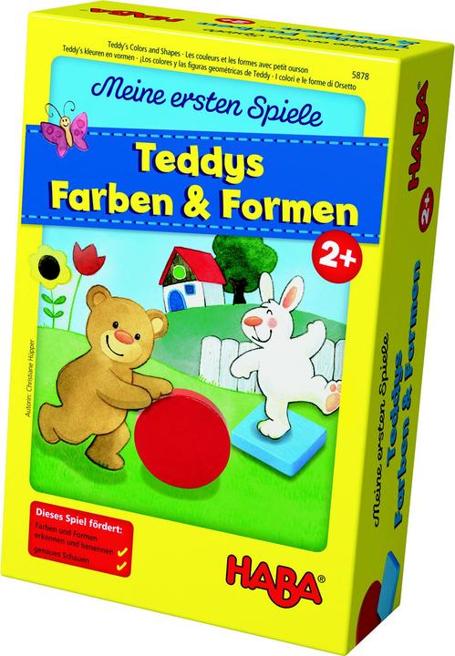Immagine prodotto Haba I miei primi giochi I colori e le forme di Teddy (Francese, Italiano, Tedesco, Olandese, Inglese, Spagnolo)
