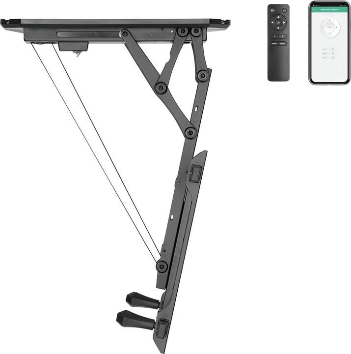 Actual product image Maclean UCHWYT DO TV ELEKTRYCZNY SUFITOWY 32 -70 35KG MC-880T (Ceiling, 70", 35 kg)