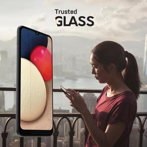 Actual product image OtterBox Trusted Glass (1 Piece, Samsung Galaxy A02s, Samsung Galaxy A03s)