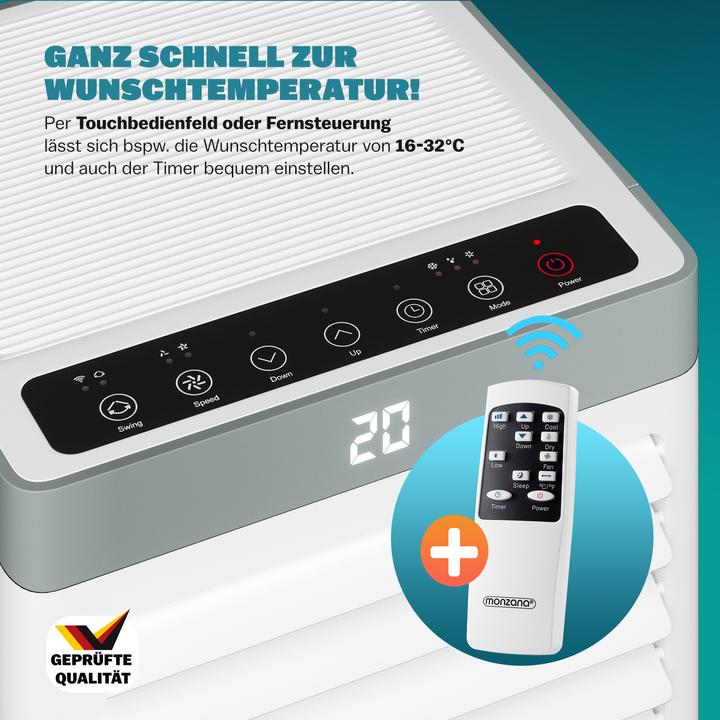 Actual product image Monzana MZKA780 (7000 BTU/h)
