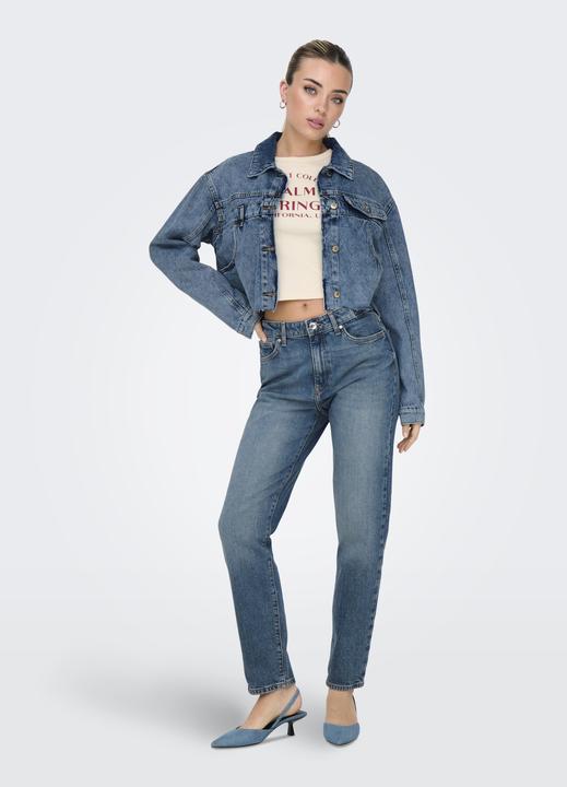Produktbild Only ONLEMILY Hohe Taille Gerade geschnitten Jeans Straight-Fit jeans (W31/L30)