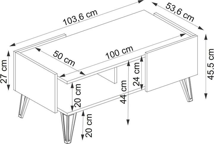 Actual product image Kalune Design Viper (103.6 x 53.6 x 45.5 cm)