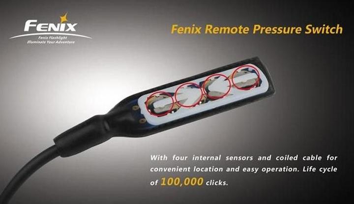 Image du produit Fenix Interrupteur à câble AR101 pour TK10, TK11, Q5, R2, R5