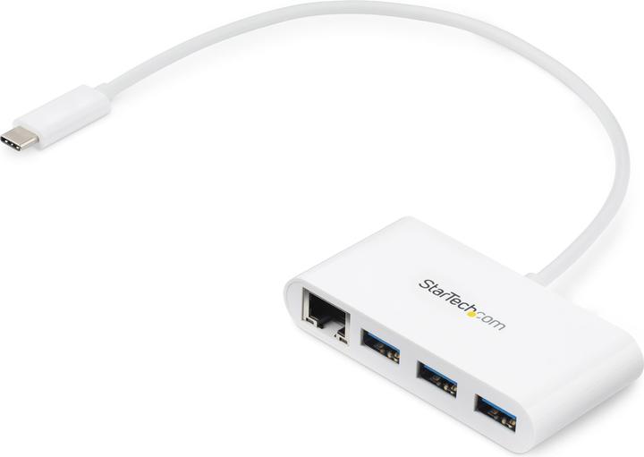 StarTech HUB 3PT USB 3.0 + GBE - USB-C (USB-C, 3 Ports)
