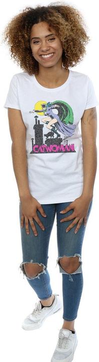 Produktbild Catwoman Crackle Logo TShirt (XL)