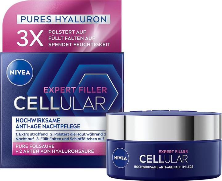 Image du produit NIVEA Soin de nuit Cellulaire Expert Combleur (50 ml, Crème de nuit)