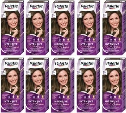 Palette Intensive Color Creme Cream Hair Dye 5-1 Cool Light Brown (5-1 Cool Light Brown)