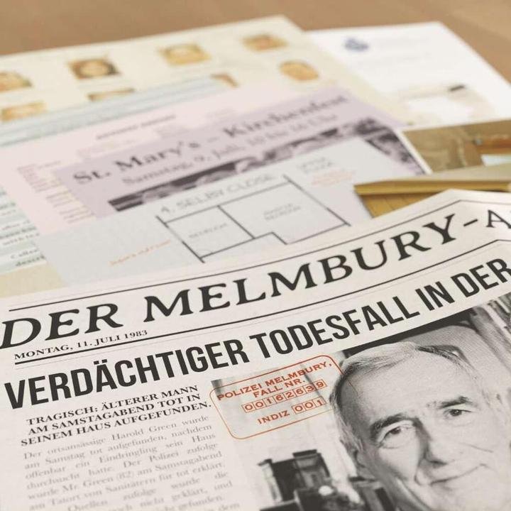 Actual product image Thinkfun Cold Case: A Pinch of Murder (German)