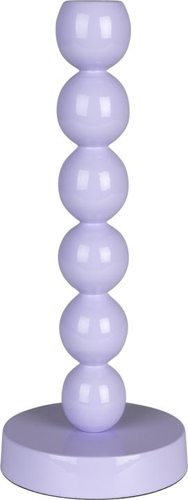 Zuiver Portacandele Bolle Uno Viola Lucido (10 x 10 x 26 cm)