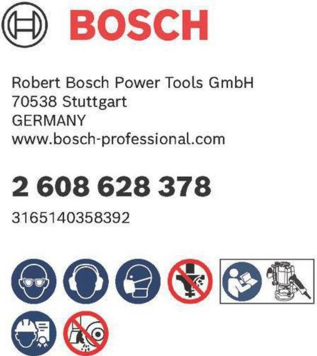 Actual product image Bosch Professional Zubehör Grooving cutter