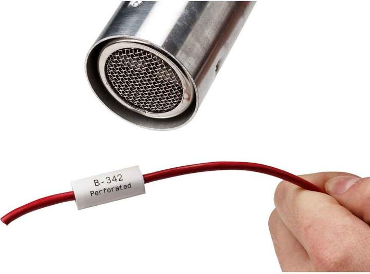 Immagine prodotto Brady HX-250-150-YL-2, B-7642, guaina termorestringente Heatex 2:1, gialla, 19 x 11,3 mm, per il diametro