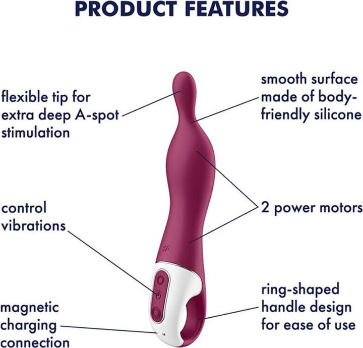 Actual product image Satisfyer A-Mazing 1