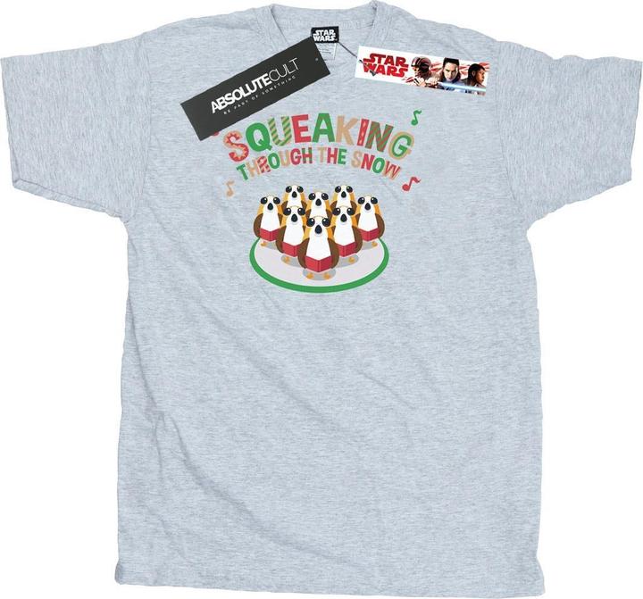 Image du produit Star Wars - T-shirt THE LAST JEDI PORGS SQUEAKING THROUGH THE SNOW - Homme (3XL)