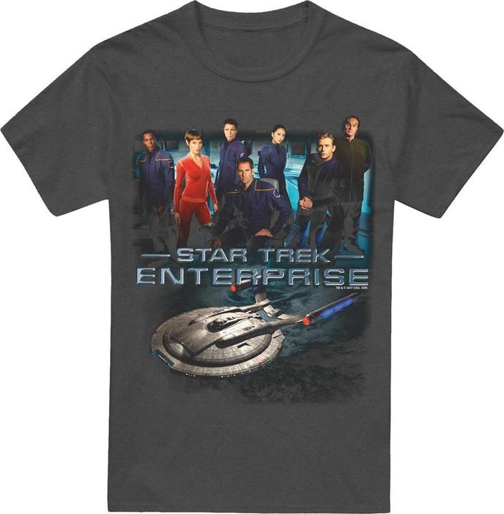 Actual product image Unisex Adult Enterprise Crew T-Shirt (S)