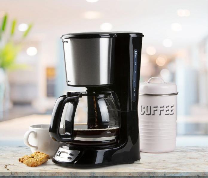 Actual product image Domo DO708K - Koffiezetapparaat - 1,5 L - Timer - RVS