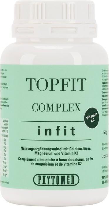 Actual product image Phytomed Infit Topfit Complex + Vitamin K2 (1 Piece, Powder, 500 g)
