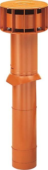 Actual product image Maico MAI DF125T roof duct ventilation terracotta