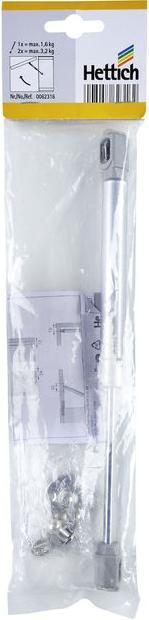 Produktbild Hettich Klappensttze Lift Basic, rechts/links verwendbar, ffnungswinkel 80 - 110, 1 Stck.