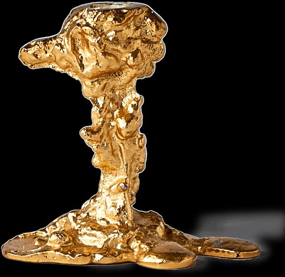 Immagine prodotto Pols Potten Portacandele di design Drip S, oro
