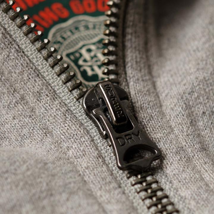 Actual product image Superdry Sweat jacket Casual Comfortable fit Vintage Athletic Zip Hoodie (M)