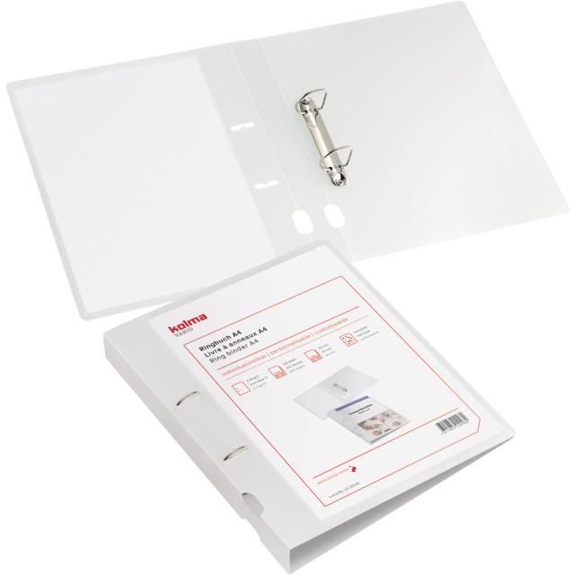 Immagine prodotto Kolma Raccoglitore ad anelli Vario A4 2 anelli altezza di riempimento 3 cm incolore (A4, 39 mm, 1 Pezzo/i)