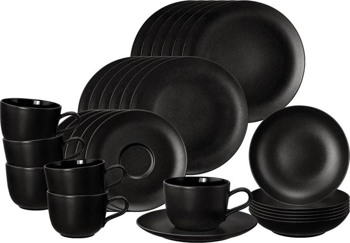 Produktbild Seltmann Liberty Velvet Black Kombiservice (30 Stück)