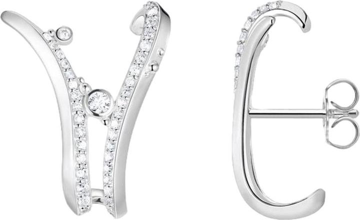 Produktbild Thomas Sabo Ohrstecker Welle mit Steinen (Silber 925)
