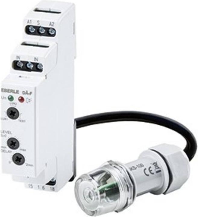 Actual product image Eberle Controls Twilight switch for DIN rail mounting DÄ F 565 19