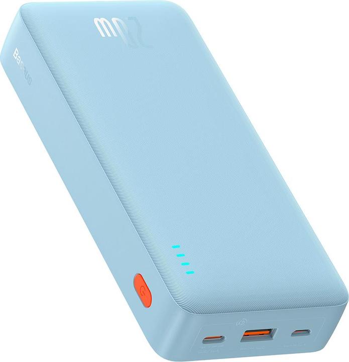 Produktbild Baseus Airpow 20000mAh 20W powerbank (blue) (20000 mAh, 20 W, 74 Wh)