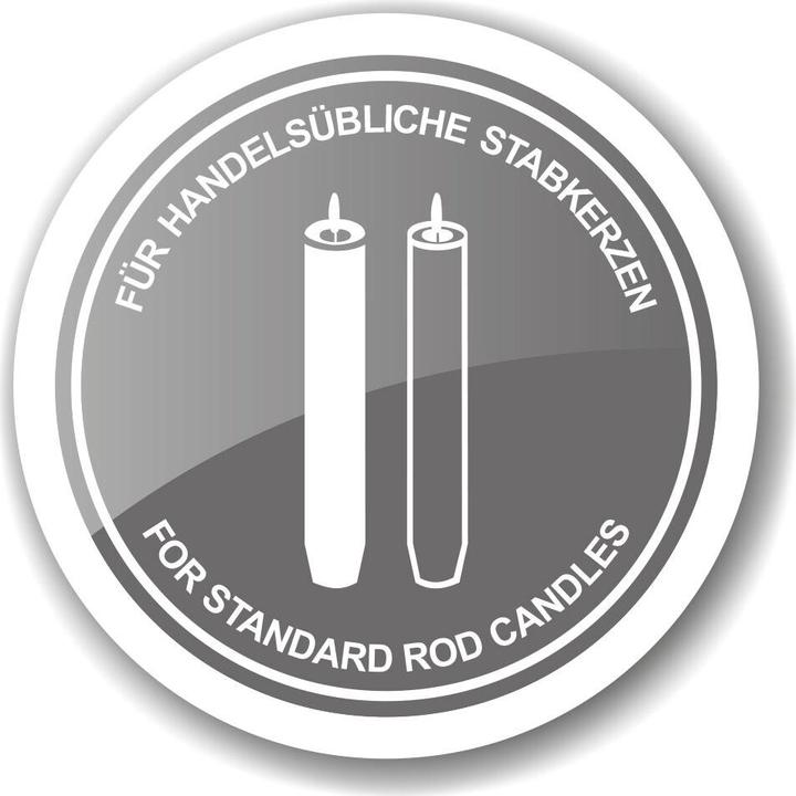 Produktbild Edzard Kerzenleuchter Hirsch "Richard" (18 x 28 x 43 cm)