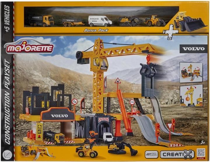 Produktbild Majorette Volvo Bauspielset