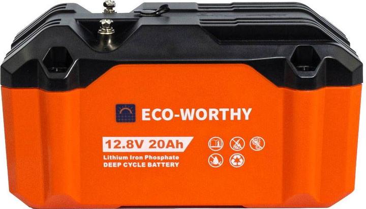 Immagine prodotto Eco-Worthy Marine Lithium-Batterie LiFePO4 12V (12 V, 20 Ah)
