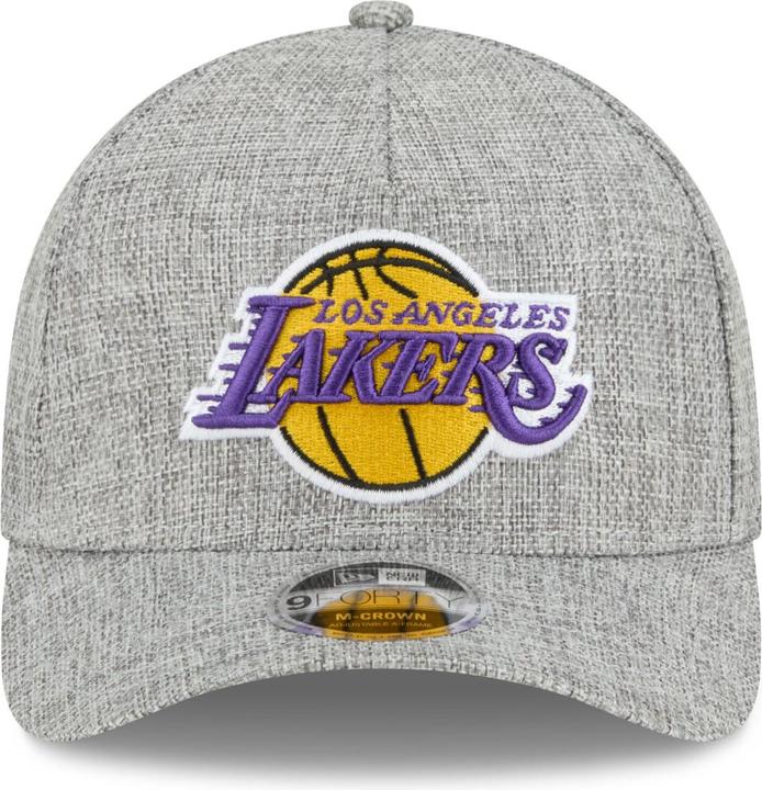 Image du produit New Era 9Forty M-Crown Cap - Weave Los Angeles Lakers Grau