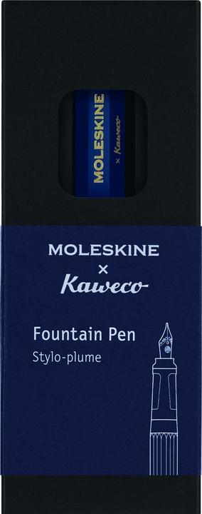 Moleskine MSK X KAWECO Fller M Blue (Sapphire, 1 x)