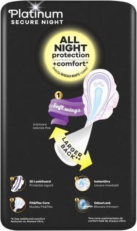 Image du produit Always Platinum Secure Night (20 x, Tampons sanitaires)