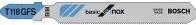 Produktbild Bosch Professional Zubehör PRO Stainless Steel T118GFS Stichsägeblatt, 83 mm, 5-tlg.