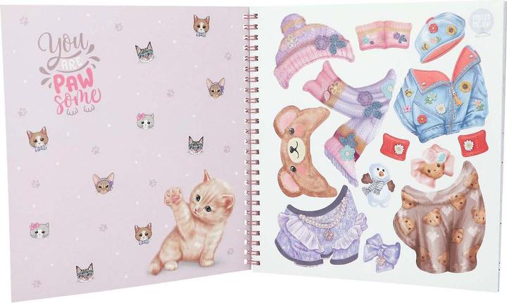 Produktbild Magni Depesche TOPModel Malbuch Create your TOPModel Kitty 1,5x20,2x22,2cm