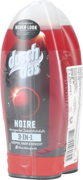 duschdas 2x250ml Noire (250 ml)