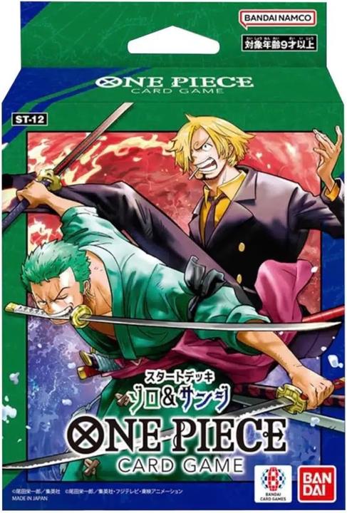 Image du produit One Piece Zorro & Sanji ST-12 Starter Deck - Card Game - JPN (Japonais, Pack de boosters)