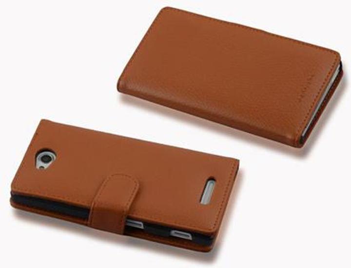 Productafbeelding Cadorabo Boek met structuur omslag (Sony Xperia C)